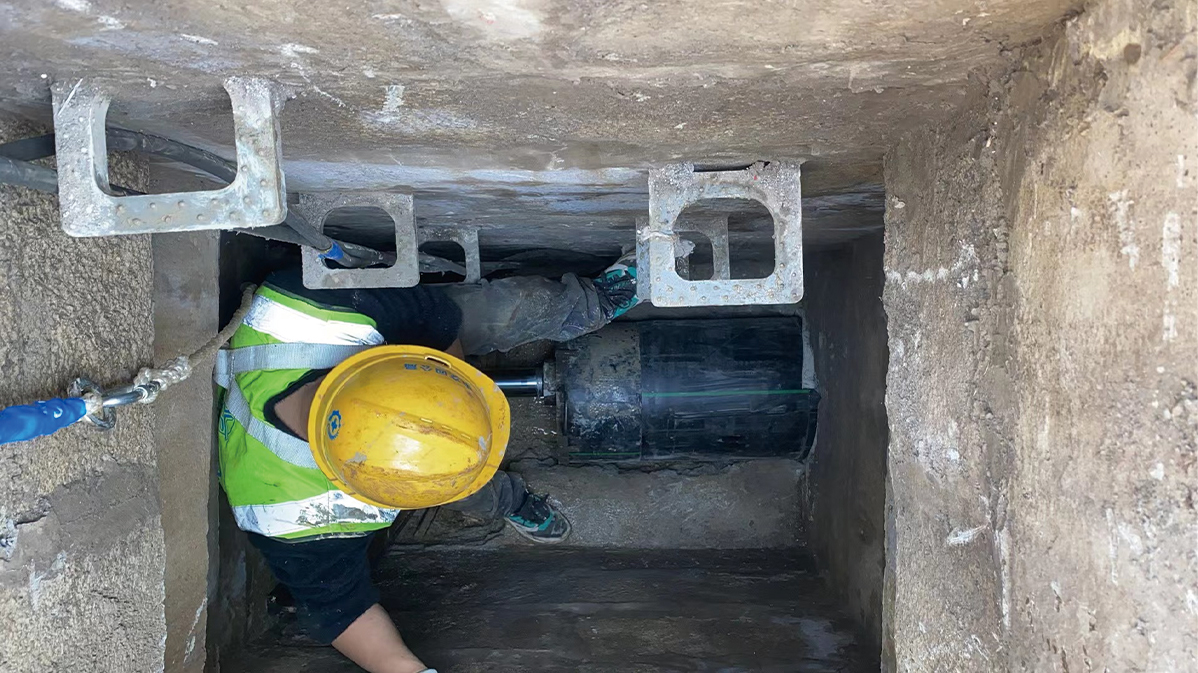 下城HDPE短管内衬法